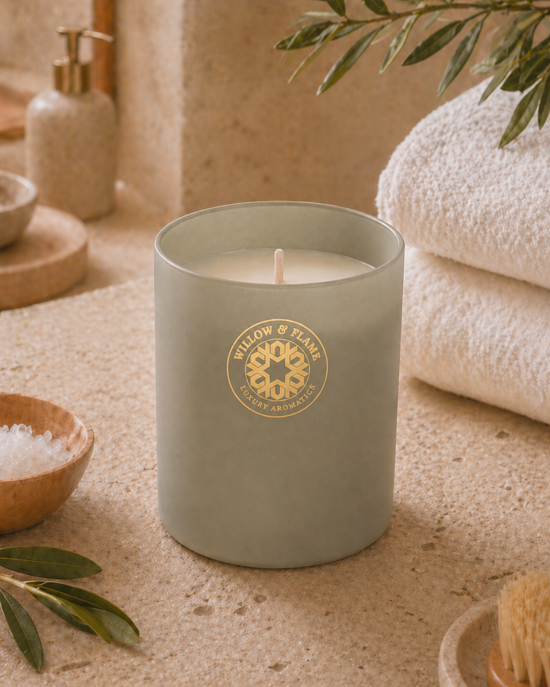 Willow & Flame Monthly Subscription Extra Large Candle 400g (60+ hour burn time)