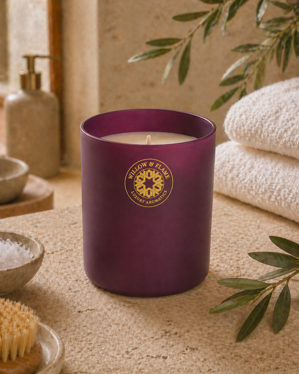 Willow & Flame Monthly Subscription Extra Large Candle 400g (60+ hour burn time)
