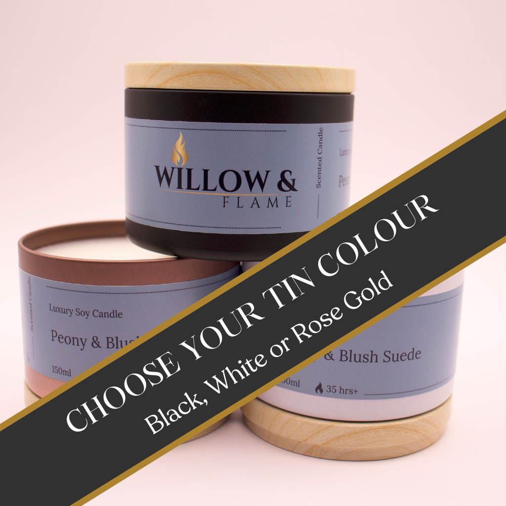 Peony & Blush Suede Candle