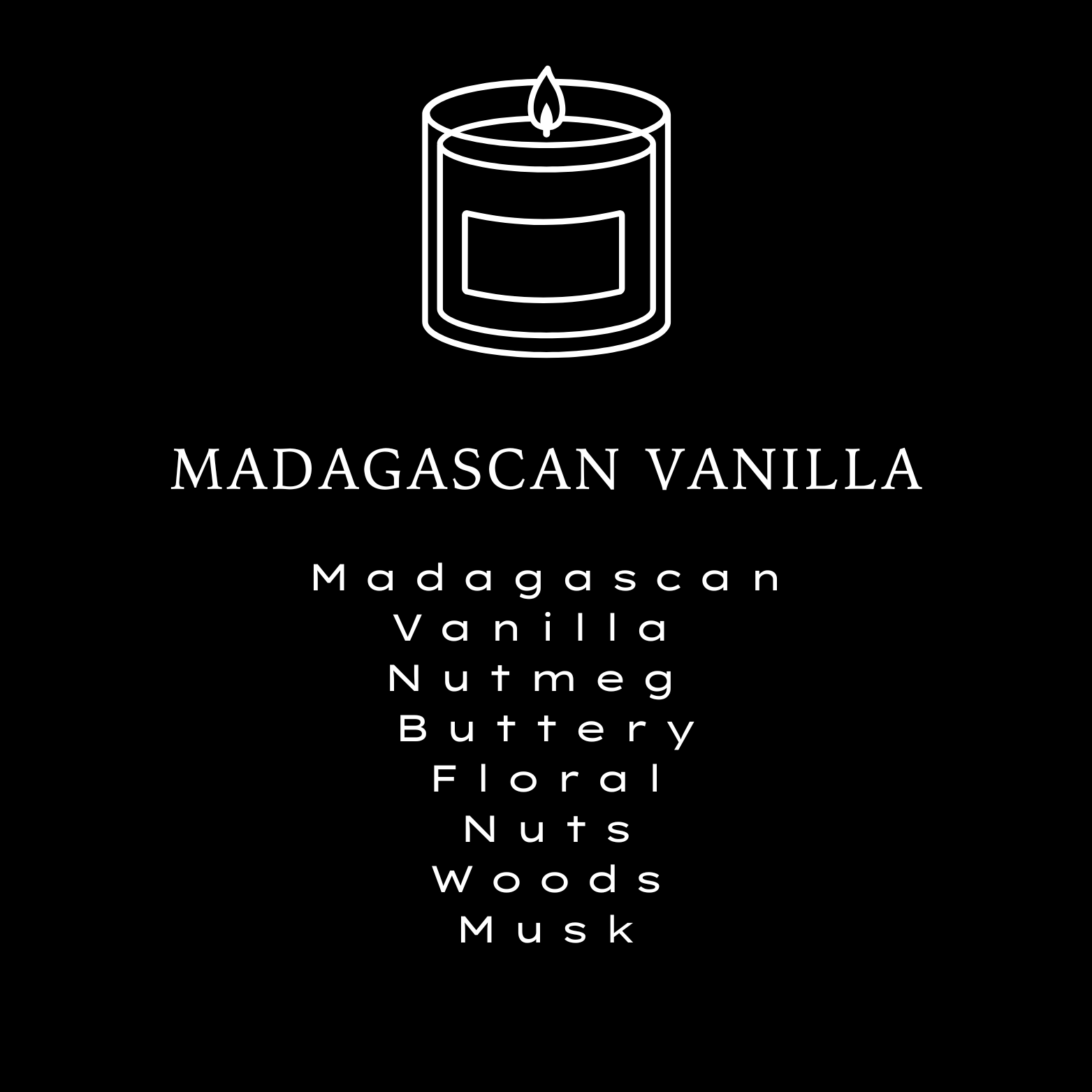 WINTER - Madagascan Vanilla Candle