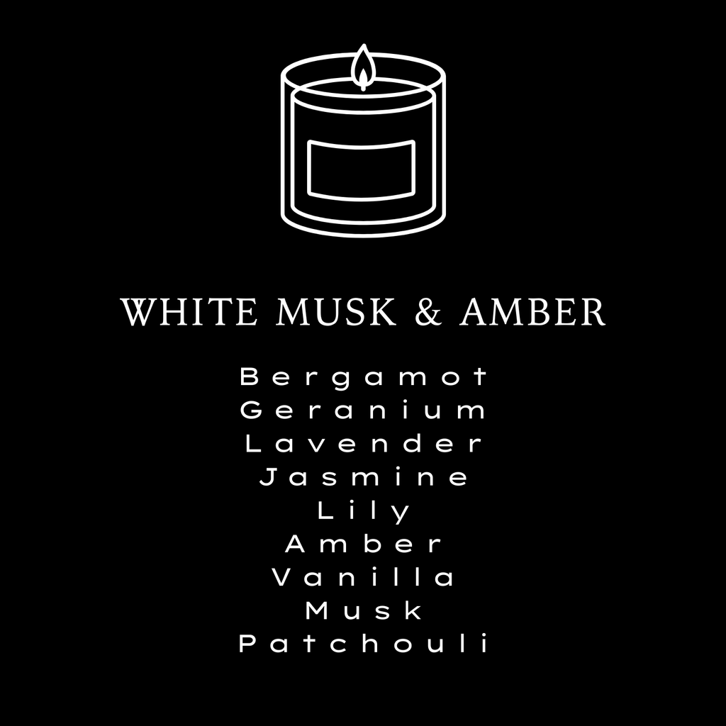 WINTER - White Musk & Amber Candle
