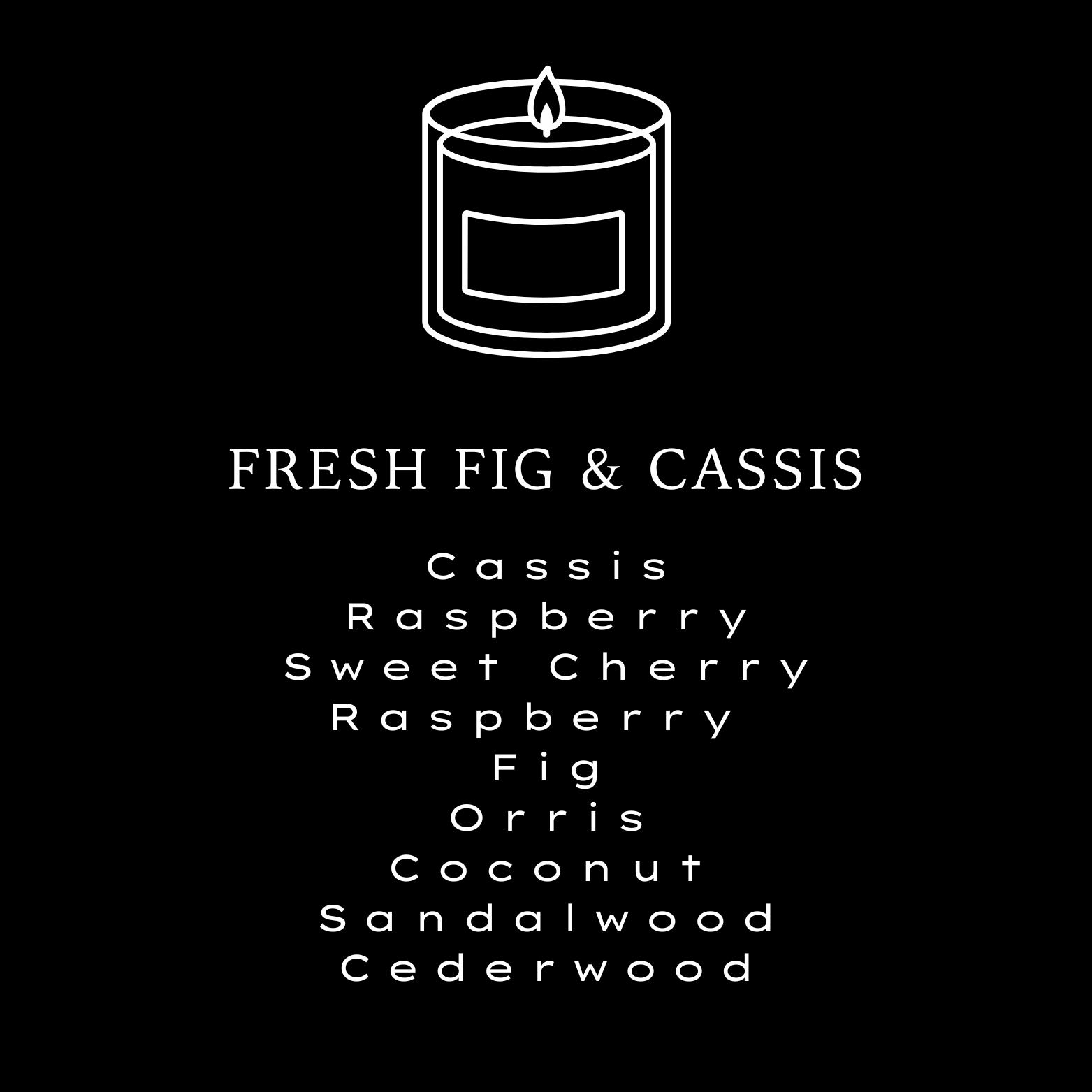 Fresh Fig & Cassis Candle
