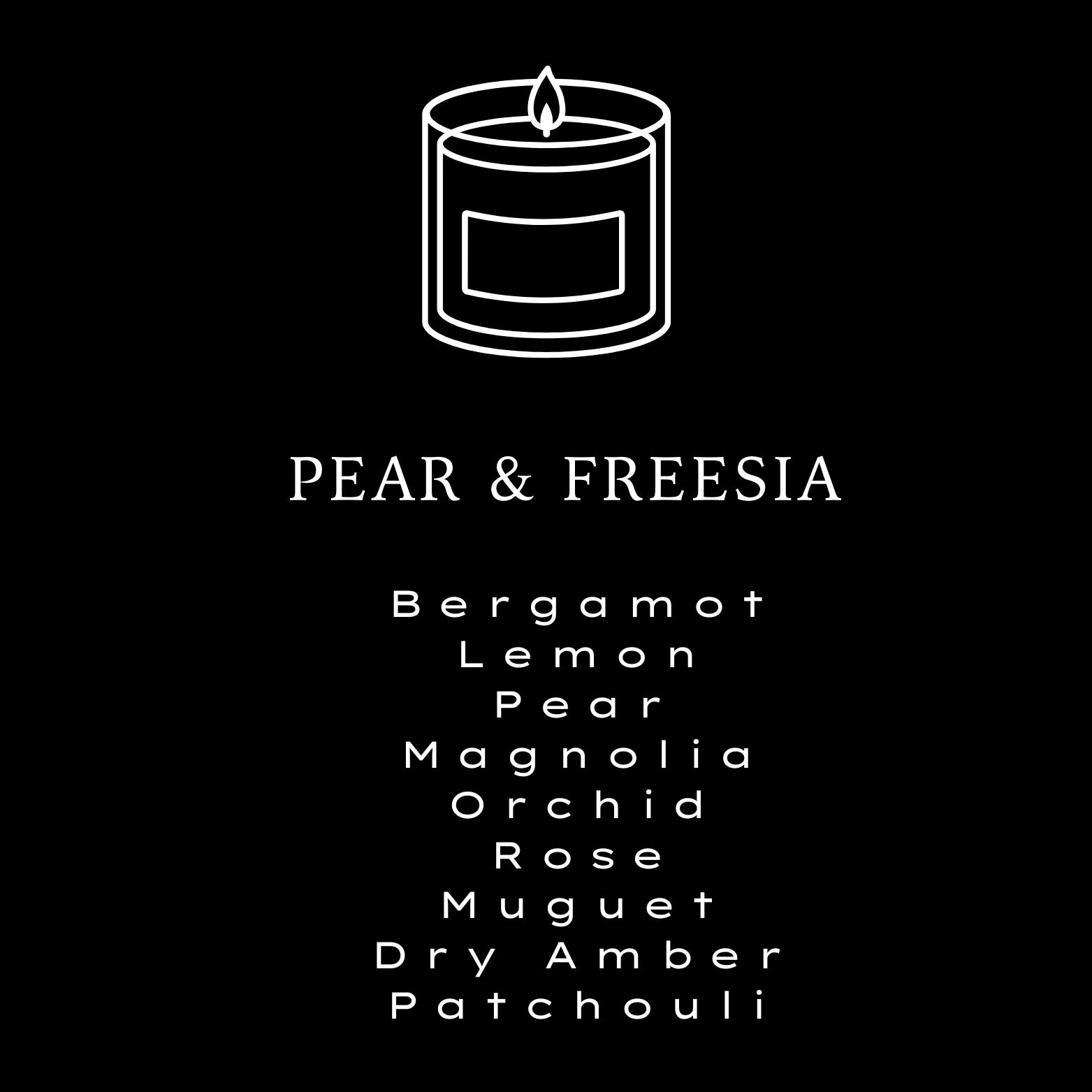 SPRING - Pear & Freesia Candle