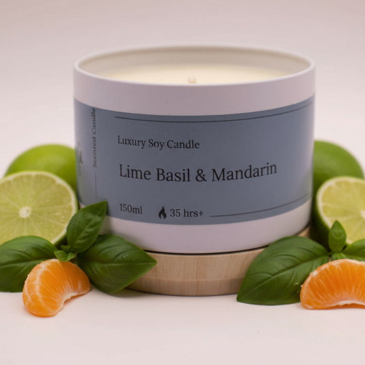 Lime, Basil & Mandarin Candle