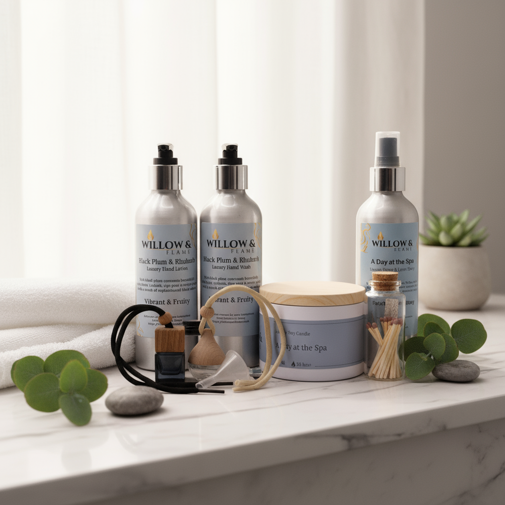 Ultimate Gift Bag | Candle, Room Spray, Hand Wash, Hand Lotion  & Car Diffuser