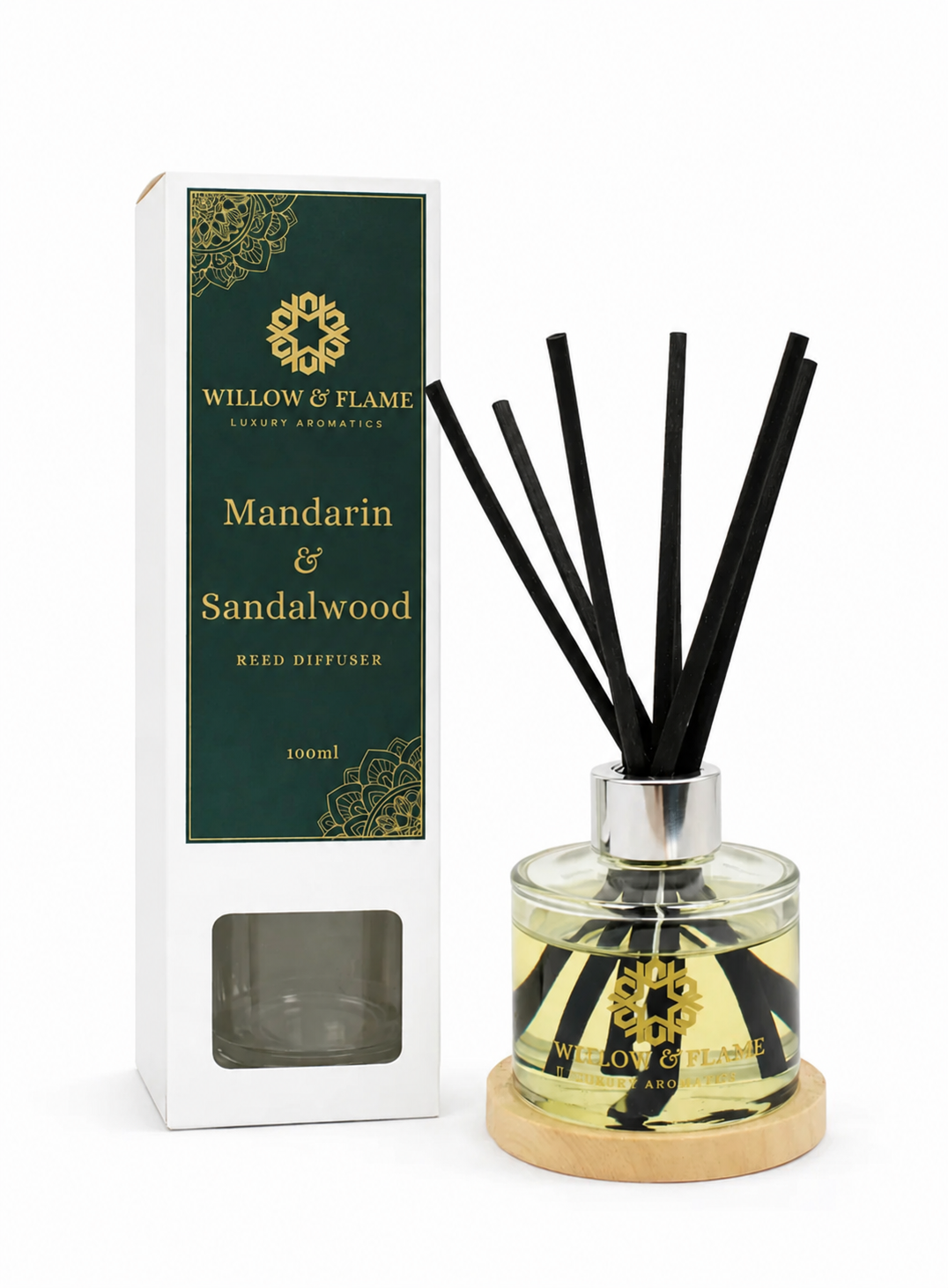 PRE ORDER Mandarin & Sandalwood Reed Diffuser - 100ml