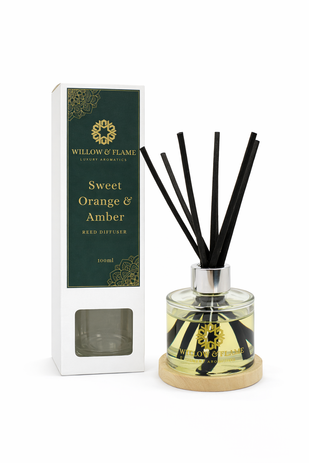 Sweet Orange & Amber Reed Diffuser - 100ml