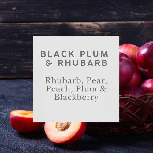 Black Plum & Rhubarb Candle