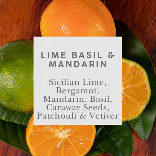 Lime, Basil & Mandarin Candle